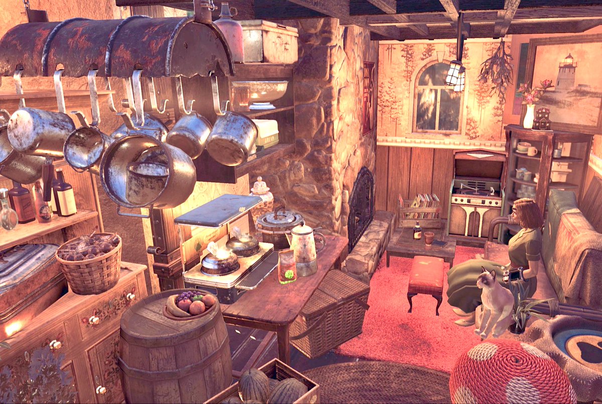 お針子の家👗🏡🌲

このキャンプは、英国🇬🇧Exeterにある"The House That Moved"という建物を模して建築しました✨私は以前旅行中に偶然目にしたのですが、チューダー様式の歴史的に有名な建物で、実際にウェディングドレスが展示されていました🌸

#Fallout76 
#Fallout76CAMP