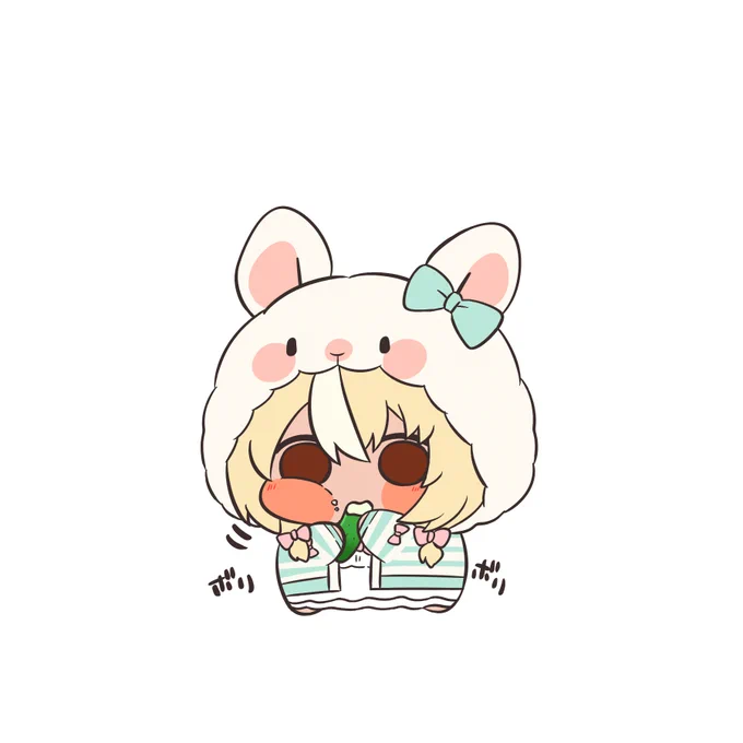 きゅうりぼりぼり #しらぬえ