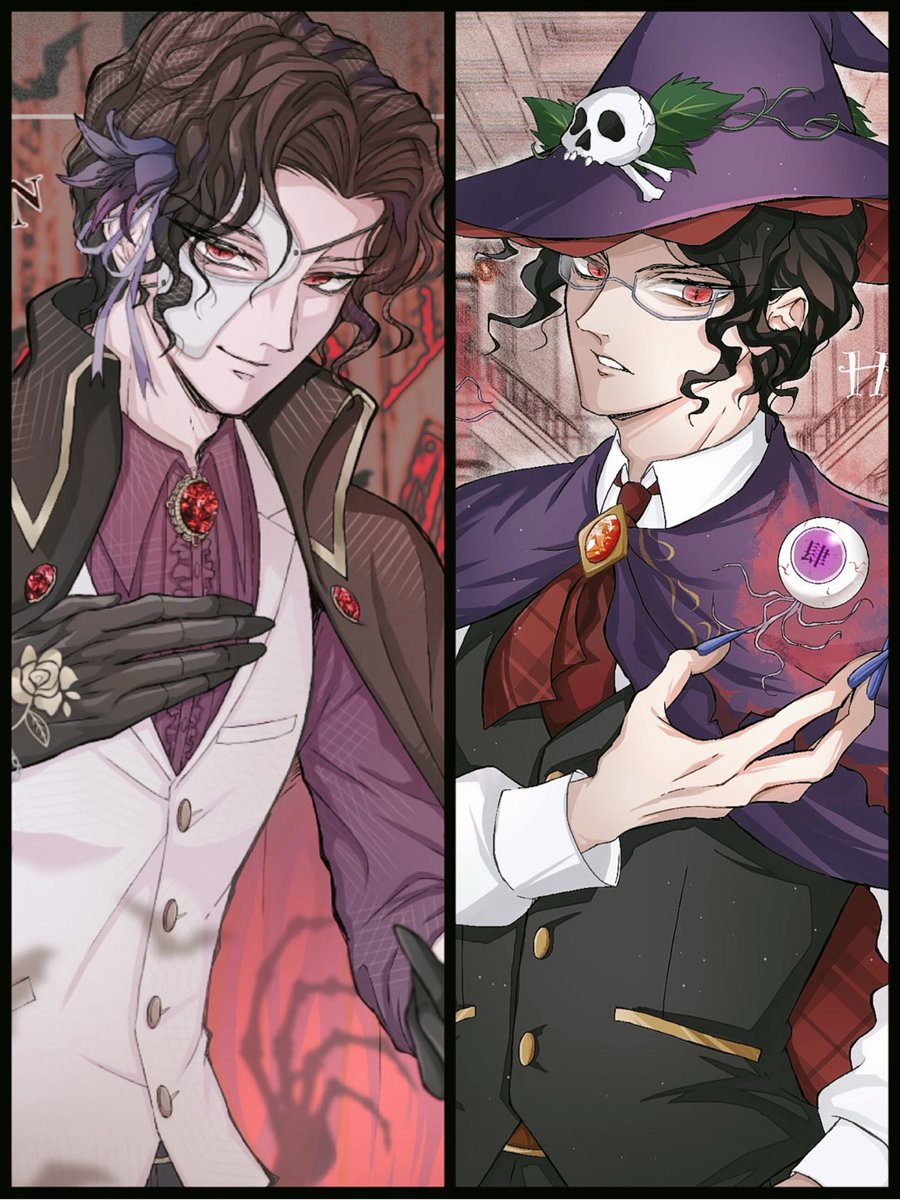 #鬼さんハロウィン2025

去年と一昨年の絵の再掲です
またこういう絵描きたいな🥹