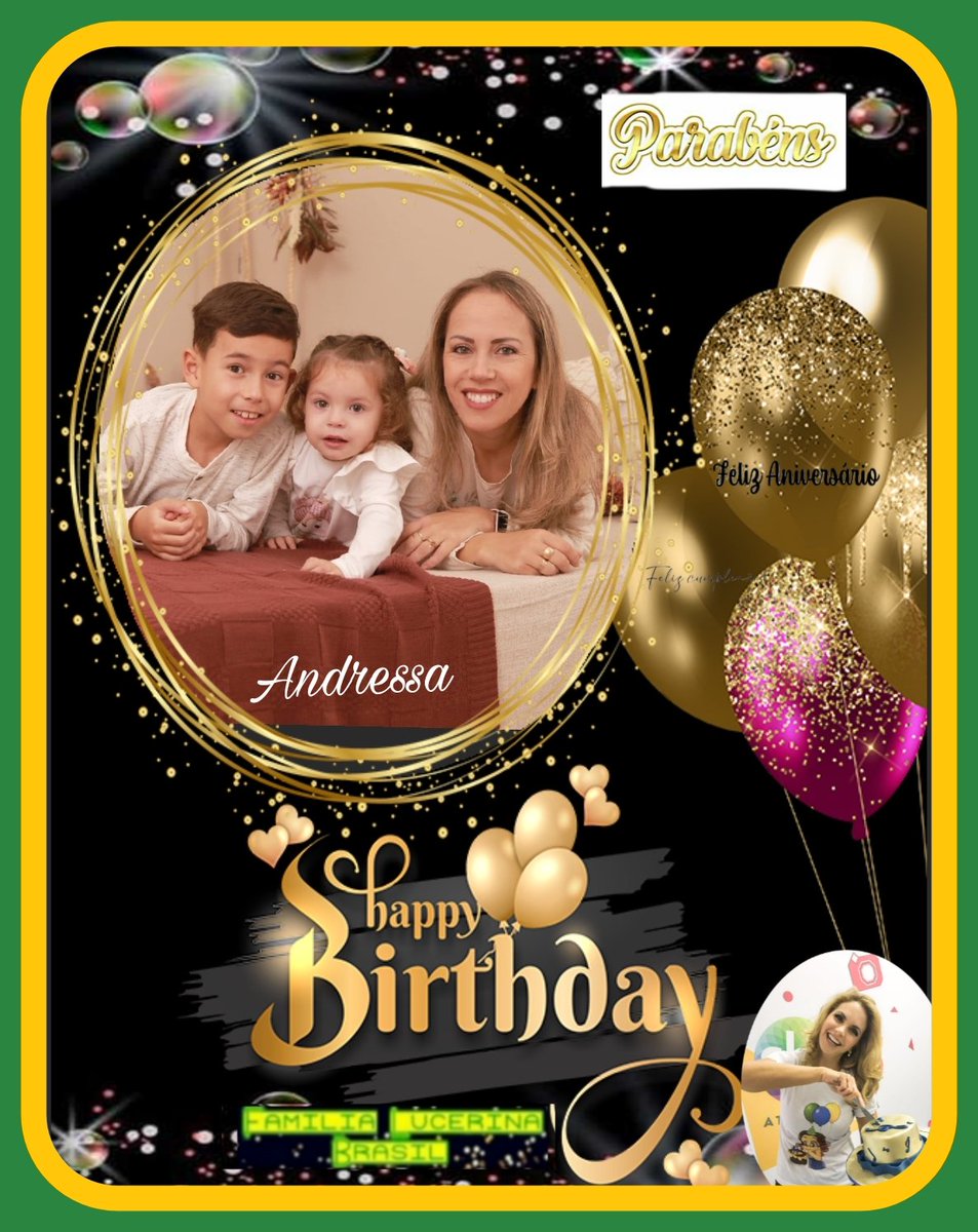 FamiLucerinaBR's tweet photo. . @LuceroMexico diva linda maravilhosa ❤️ Hoje é dia de festa para sua lucerina  @andressaquin28 ! É seu aniversário e ela ficará muito feliz se você a felicitar com PARABÉNS e BEIJOCAS 👏🏻🎂🎈🎁🎊🎉🥳😘🥰 https://t.co/36mQnH17tr