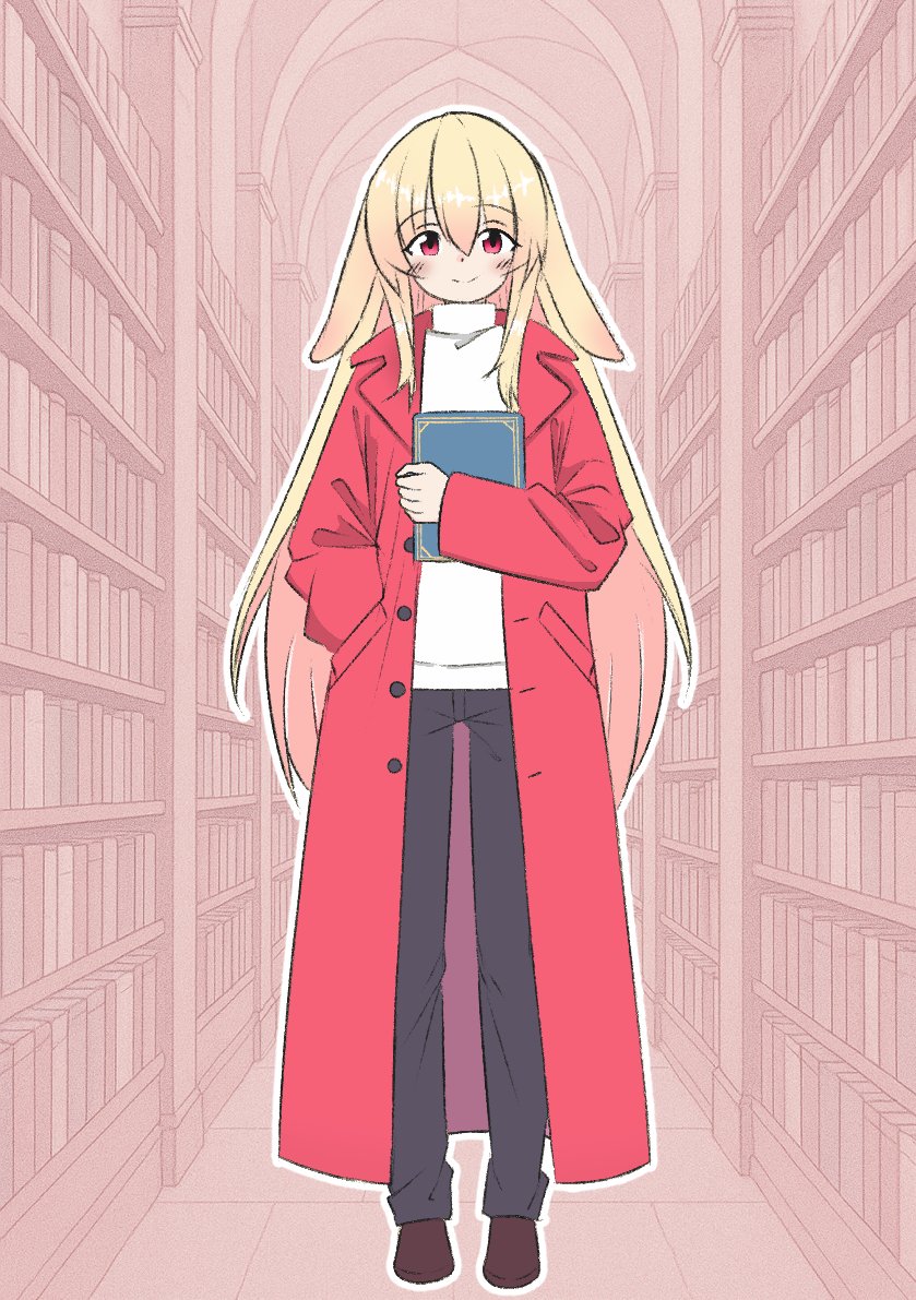 rkgk | GeneaKarin pixiv.net/artworks/13647… #オリジナル #うちの子 #女の子 #うさみみ #うさ耳 #コート