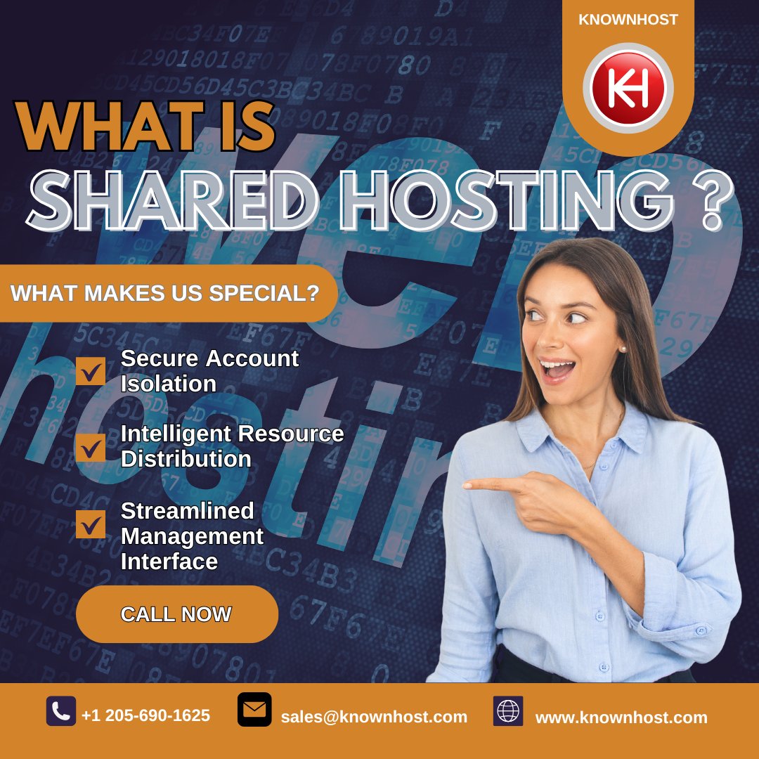 KnownHost's tweet image. What Does “Shared Hosting” Really Mean? A Simple Explanation

The term “shared hosting” is common, but it’s not always clearly explained for a non-technical audience. At KnownHost, we focus on keeping things clear.

#sharedhosting
#knownhost
#why

zurl.co/KQVip