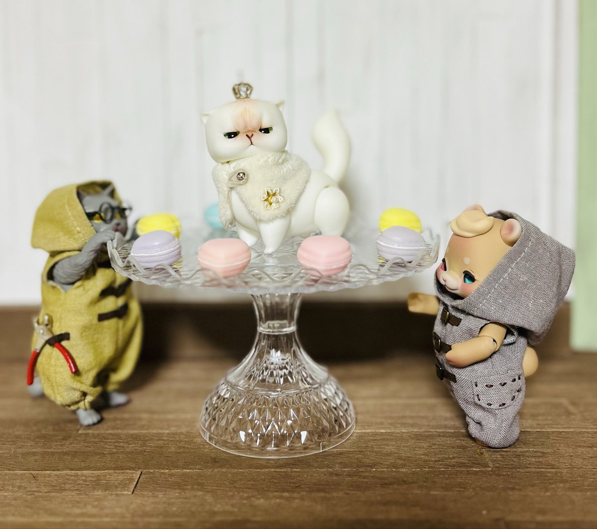 necoca様オリジナルキャストドール おこちゃん＋ひつじの着ぐるみ服, image size:1200x1064