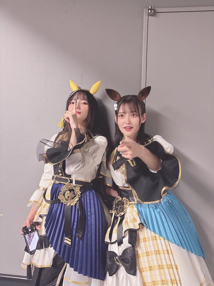 uesaka_official's tweet image. これは直線を作る儀式をするライトオくん（すみぺ）　 #ウマ娘6th秋D1