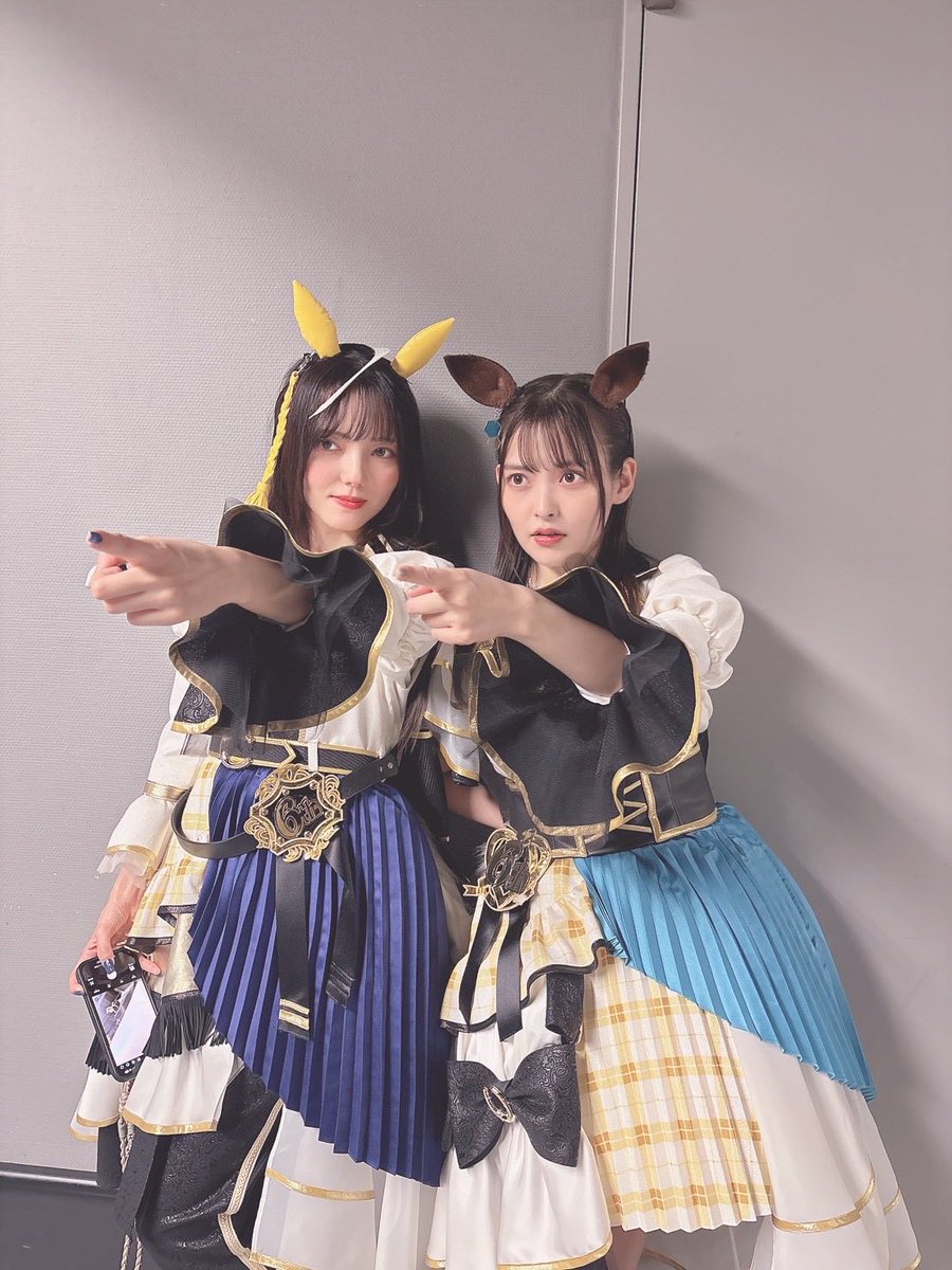 uesaka_official's tweet image. これは直線を作る儀式をするライトオくん（すみぺ）　 #ウマ娘6th秋D1