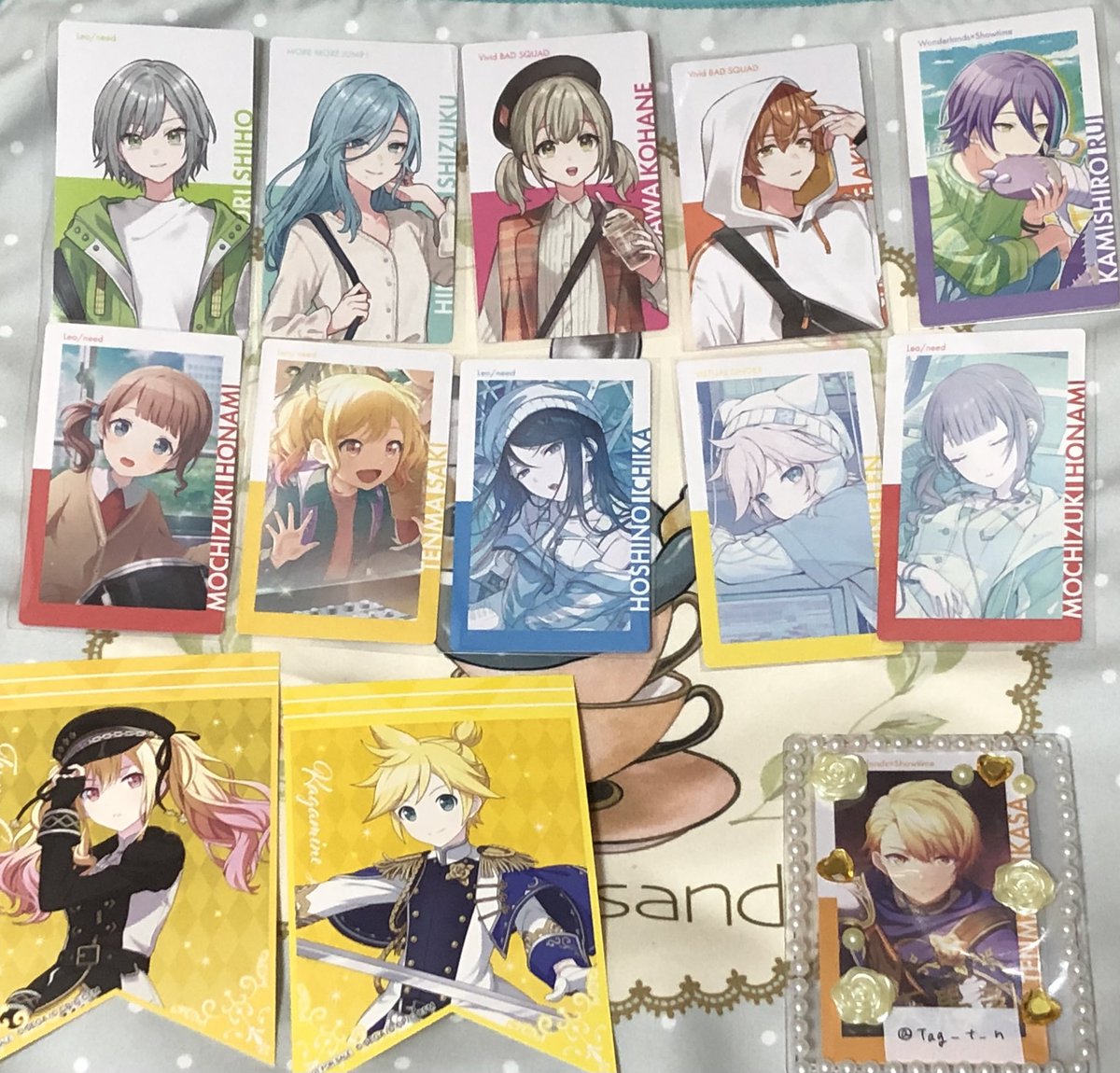 Tag_t_n's tweet photo. 【交換買取】プロセカ プロジェクトセカイ ePick card series vol.23A エピカ クリエイターズフェスタ2025 クリフェス

譲）画像のもの

求）司、寧々、リン>定価+送料

初回プロカ
郵送希望
詳細ALT https://t.co/hIbJEykf9X
