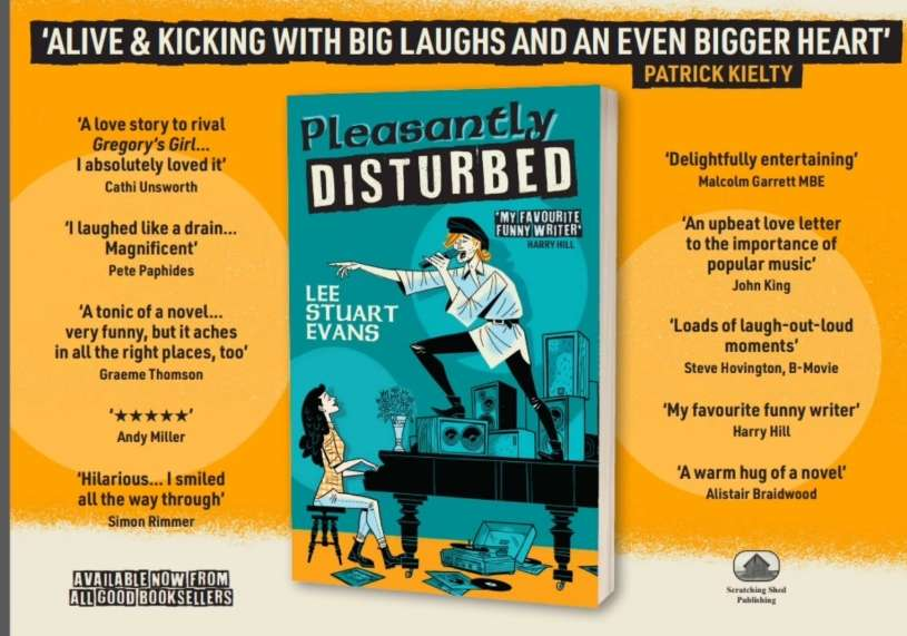 TisMeLeeSE's tweet photo. For fans of Simple Minds, Kate Bush, Prince and many others, Pleasantly Disturbed is available from all good bookshops and via retailers in this link:  https://t.co/6ccCBmFjRy https://t.co/TWEmbAcXsq