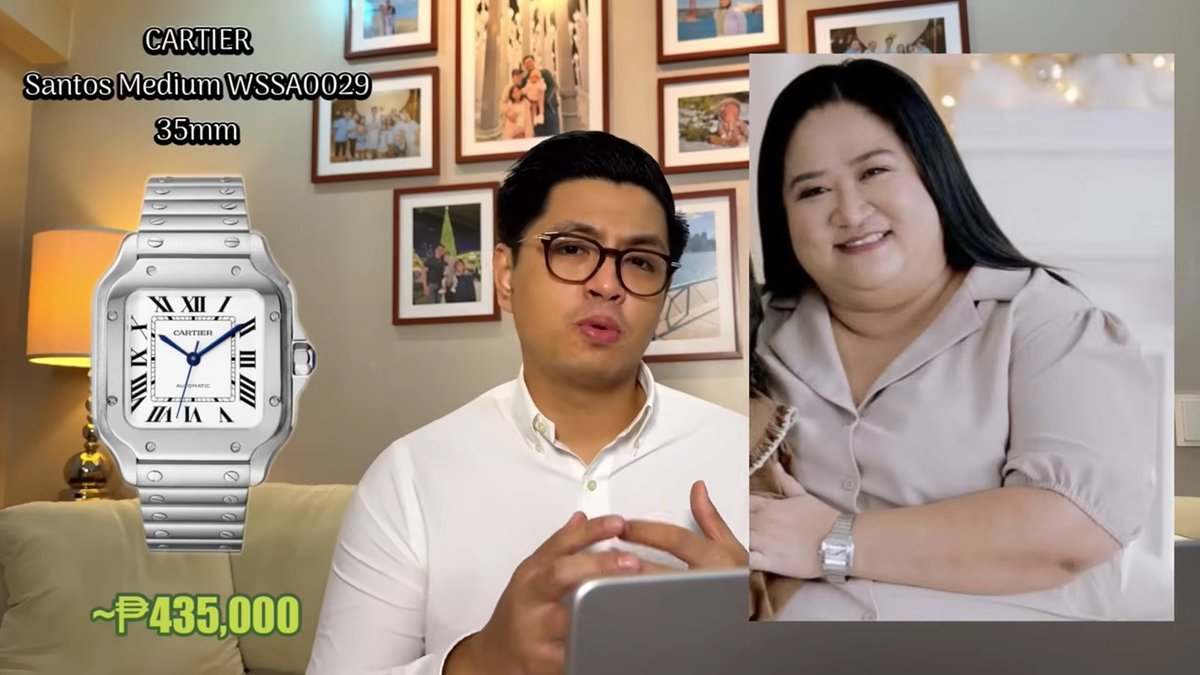 What a wholesome and "God fearing" family they are, the Villanuevas. Expensive luxury watches and all. Truly, they are shining examples of what it means to be "humble" pastors of God.  Their followers at 'Jesus Is Lord' must be so proud.☺️

Numbers by Poch O' Clock on YT: