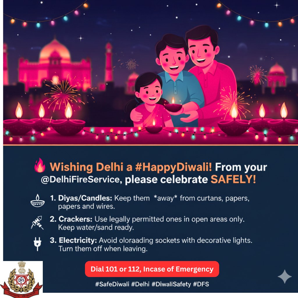 Delhi Fire Service tweet media