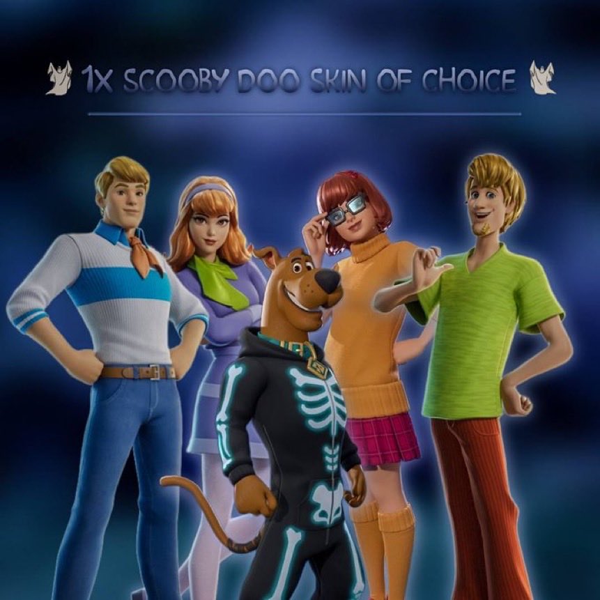 SCOOBY DOO SKIN OF CHOICE GIVEAWAY 

( 1 winner )

1- Follow <a href="/krch852/">K-rch 𓃵</a> 
2- ❤️ &amp; ♻️

Ends after 2 days

#KrchGiveaway