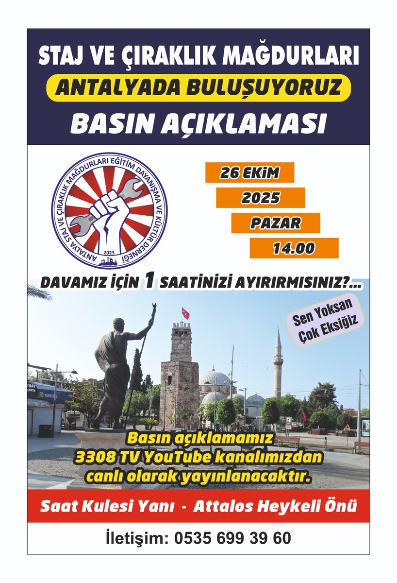 Ekrem Akkaya (@ekrem53836028) on Twitter photo Bizler erken ya da kıyak emeklilik değil, E-Devlet sisteminde görünen “4A Tescil Başlangıç Tarihi”, “Hizmete Başlama Tarihi” olarak kabul edilsin istiyoruz‼️
3308.
<a href="/RTErdogan/">Recep Tayyip Erdoğan</a>
<a href="/dbdevletbahceli/">Devlet Bahçeli</a>
<a href="/eczozgurozel/">Özgür Özel</a>
Biliyor musunuz?
#StajÇıraklıkSigortasıSadeceTürkiyedeYarım Bizler erken ya da kıyak emeklilik değil, E-Devlet sisteminde görünen “4A Tescil Başlangıç Tarihi”, “Hizmete Başlama Tarihi” olarak kabul edilsin istiyoruz‼️
3308.
<a href="/RTErdogan/">Recep Tayyip Erdoğan</a>
<a href="/dbdevletbahceli/">Devlet Bahçeli</a>
<a href="/eczozgurozel/">Özgür Özel</a>
Biliyor musunuz?
#StajÇıraklıkSigortasıSadeceTürkiyedeYarım