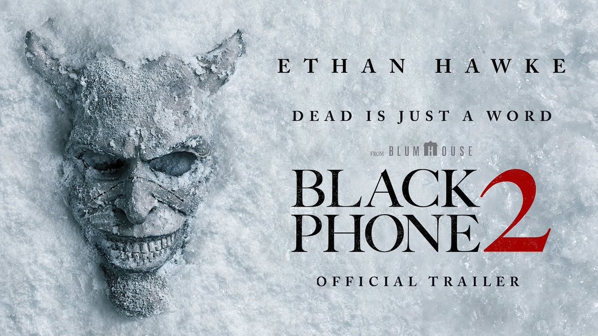 Só para constar, filme de terror espetacular. O primeiro era bom, esse é fora da curva. Mistério, Suspense, Gore e momentos leves embalado por uma trilha sonora anos 80, recomendo demais. #BlackPhone2 #telefononegro2 #cinema