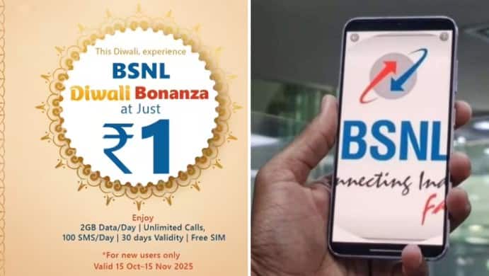 🚨BSNL Launches ₹1 Diwali Plan with 30 Days Unlimited Calls &amp; Data.