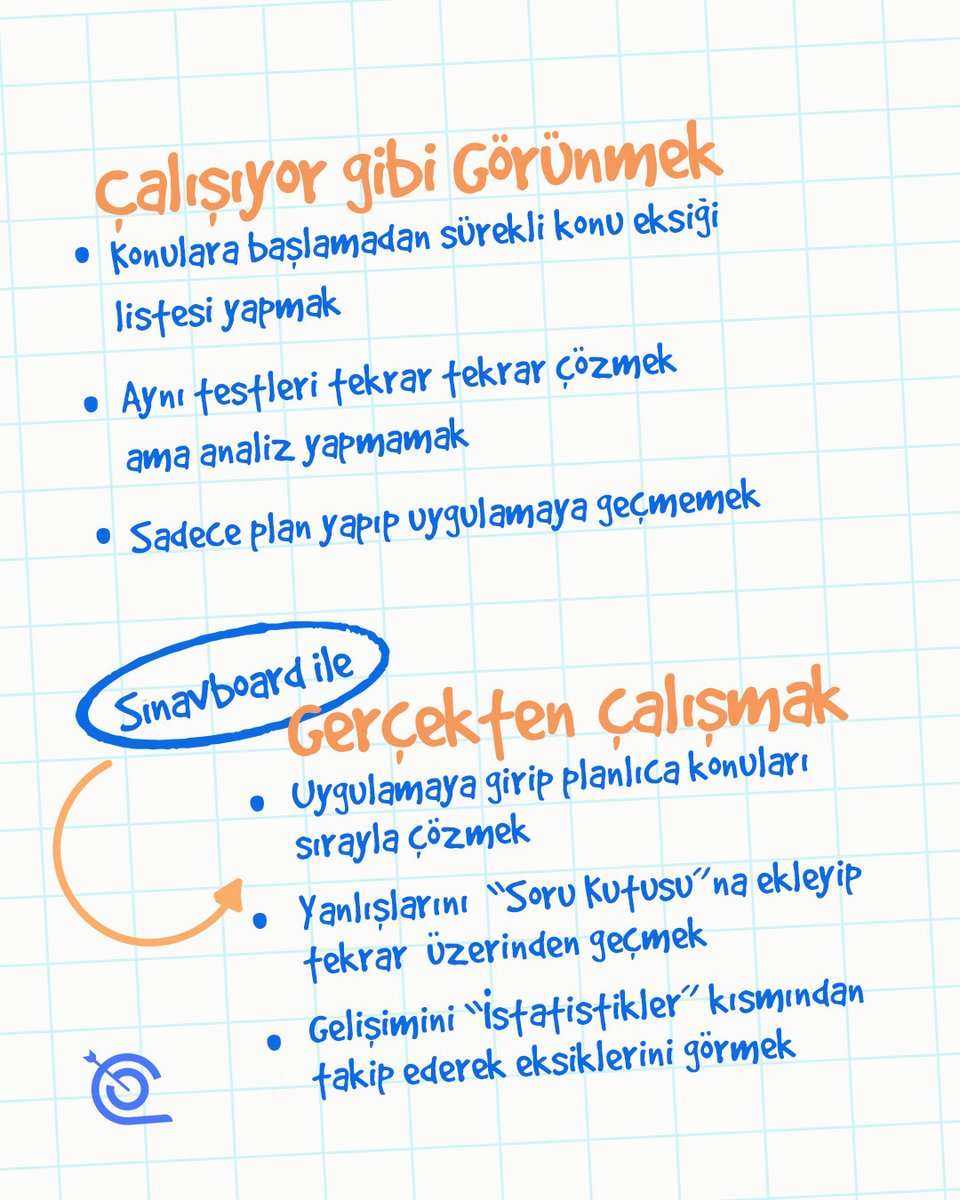 sinavboard's tweet photo. Çalışıyor gibi görünmek 🤔 Gerçekten çalışmak 😎
📚 Sınav maratonunda çalışma planın cebinde, her an yanında! 
SınavBoard ile TYT, AYT ve LGS konularını adım adım takip et, eksiklerini belirle, konuları sırayla ilerlet. https://t.co/DqoP3Hf0MN