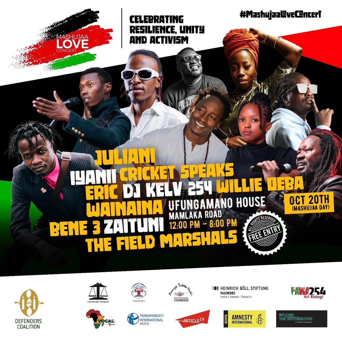 Let’s celebrate Our Mashujaa In Style !!