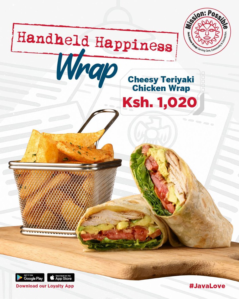 SouthfieldMall's tweet image. All wrapped up in cheesy goodness 🌯💛
Juicy chicken, melty cheese, and fresh veggies — the kind of happiness you can hold in your hands at @javahouseafrica 😋 #JavaLove #SouthfieldMall