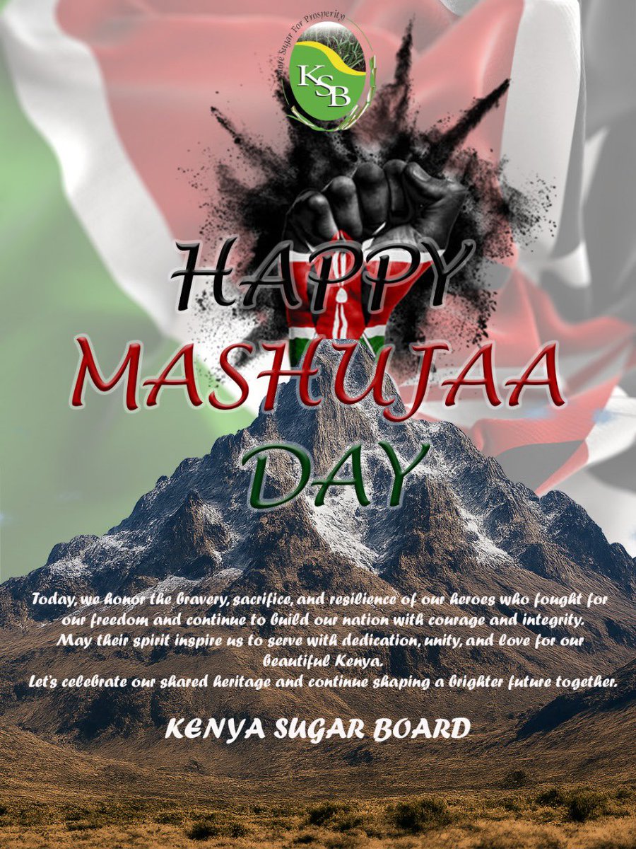 Happy Mashujaa Day!!🇰🇪