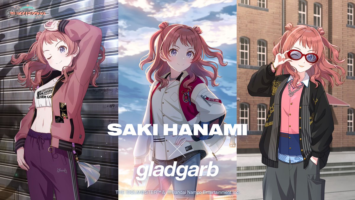 /／
#倉本千奈_学マスSTEP3🧡
「gladgarb」×花海咲季 コラボ決定🧡
\＼

バンダイとglambによるアパレルブランド「gladgarb」から、花海咲季のアパレルが登場！

カットモデルは咲季の撮りおろし！
プレミアムバンダイにて予約受付中✨

glamb-lodge.com/pages/gakuenid…
