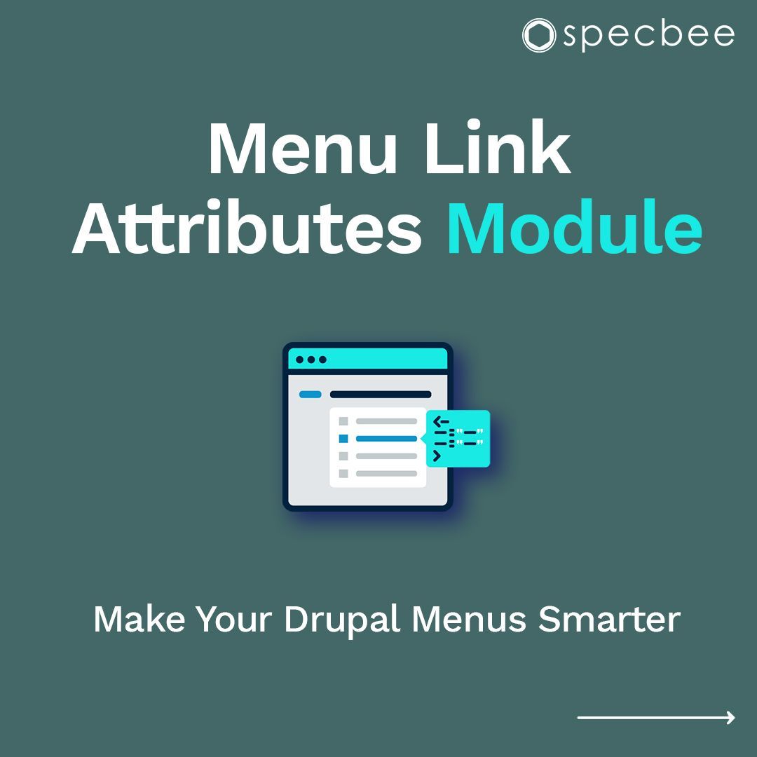 specbee's tweet image. Have you checked out the Menu Link Attributes #Drupal module yet?
#ModuleMondays #DrupalModules #MondaysForLearning #MenuLinkAttributes #DrupalDevelopment