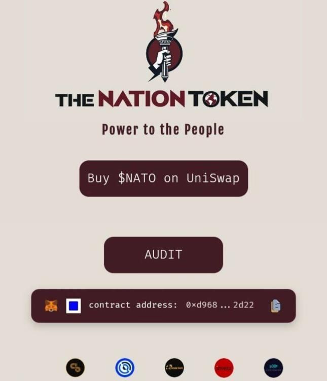 NatoTok3n's tweet image. $NATO: From #Meme Energy to a Global Movement on #Base
Read More Here > coinmarketcap.com/community/post…