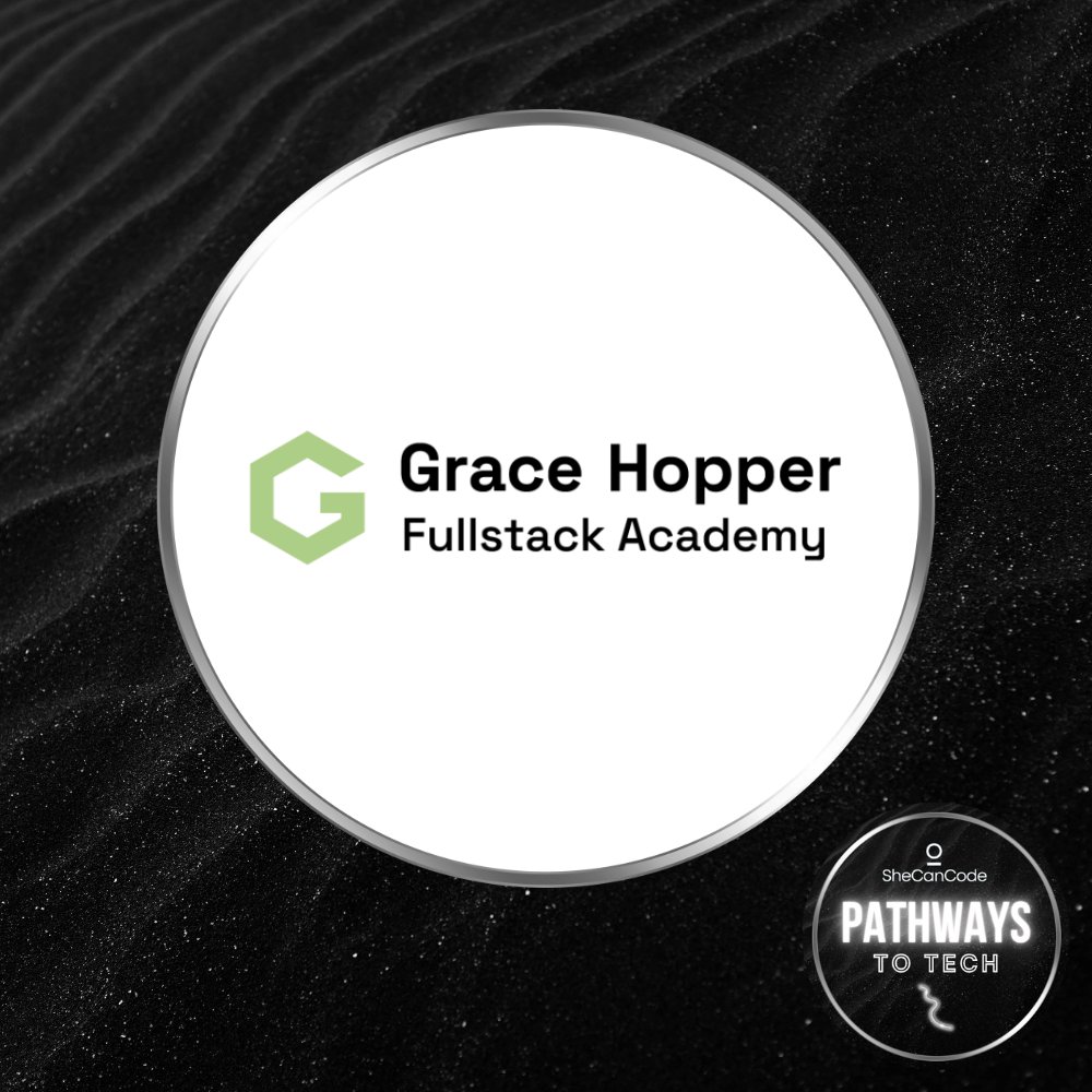 SheCanCodeHQ's tweet image. Next up is...@gracehopperfsa! 👏

The Grace Hopper Program&apos;s mission is to empower women through affordable education, quality instruction, and individualised mentorship. 

Vote now to celebrate their impact! 👉 bit.ly/3KPyV2z

#PathwaysToTech #WomenInTech #InclusiveTech