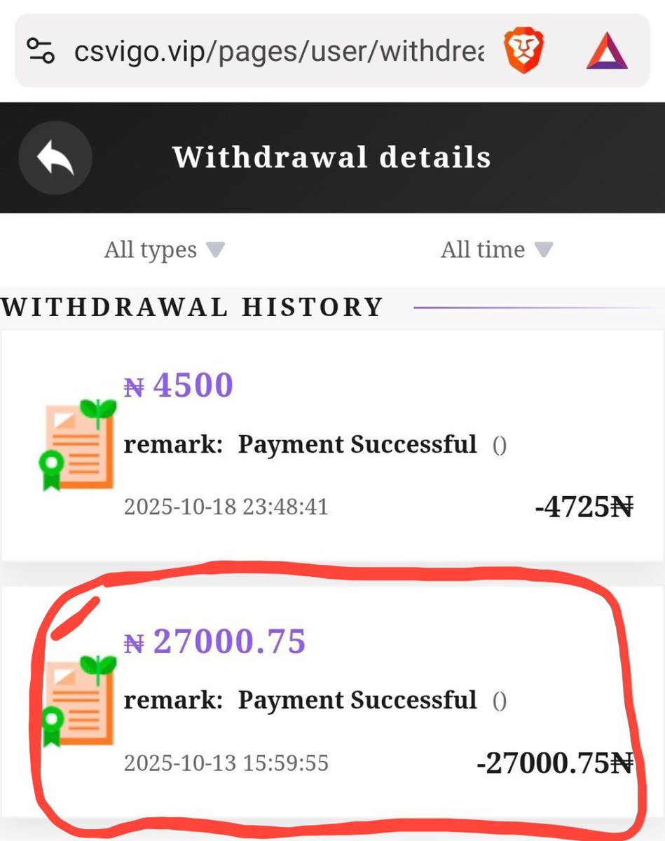 PiNetworkLab's tweet image. 27,000 withdrawal was done & it landed safely in the bank account, START EARNING💵💰
IT'S SIMPLE JUST:
✅ Connect your WhatsApp
✅ Refer & when they binned WhatsApp for 24hrs earn $1 & for 48hrs $0.5
sign up👇
vorino.vip/pages/login/re…
xssokk.vip/pages/login/re…
CHECK VIDEO BELOW