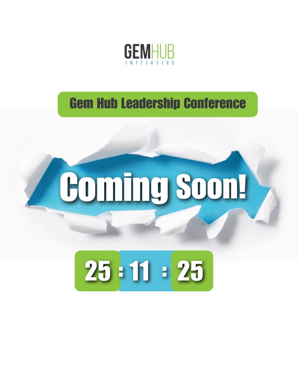 Gem_Initiative's tweet image. This is the moment. This is the movement.
The Gem Youth Leadership Conference is unlocking youth potential across tech, agri, fashion &amp;amp; more. Not just a conference but a launchpad for CHANGEMAKERS.
#GemYouthConference #NaijaYouthRise #UnlockingYourPotential