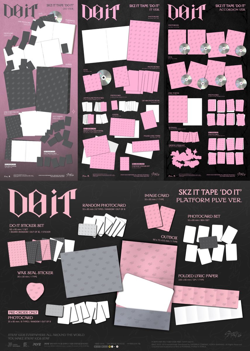 Stray Kids［DO IT］ 店舗特典まとめ📝 【一覧】 - Fans Shop - Aladin