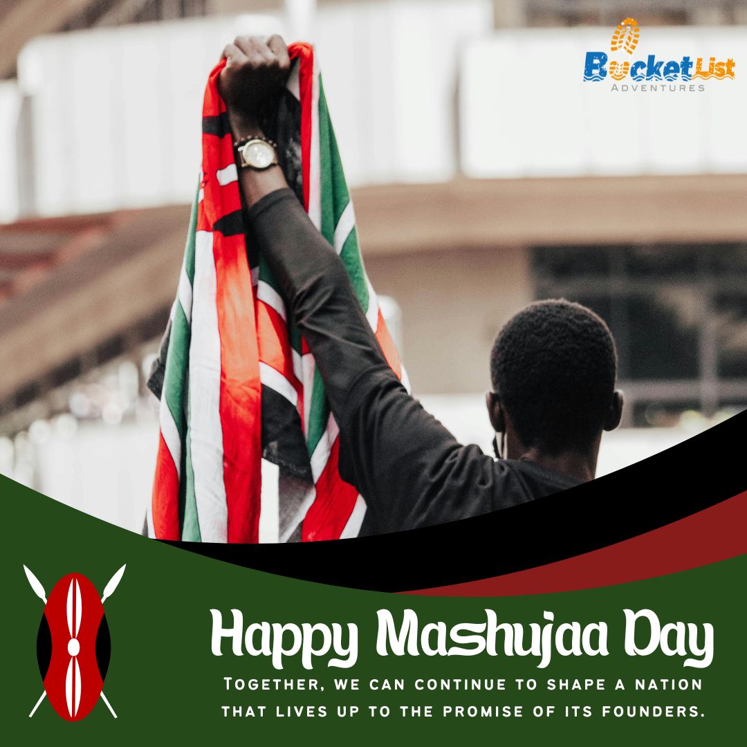 Happy Mashujaa Day! Honoring our heroes, past and present. 🇰🇪 #MashujaaDay #KenyanHeroes