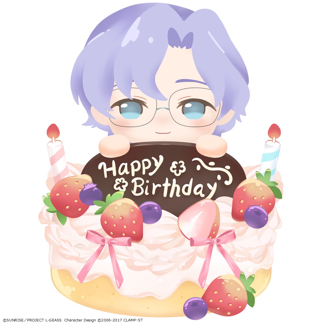 GEASSPROJECT's tweet photo. ／
🍰🎊🎉🍰🎊🎉
02.02
ロイド
Happy Birthday！
🎉🎊🍰🎉🎊🍰
＼

#geassp #コードギアス #反逆のルルーシュ https://t.co/3MU95NVOjQ