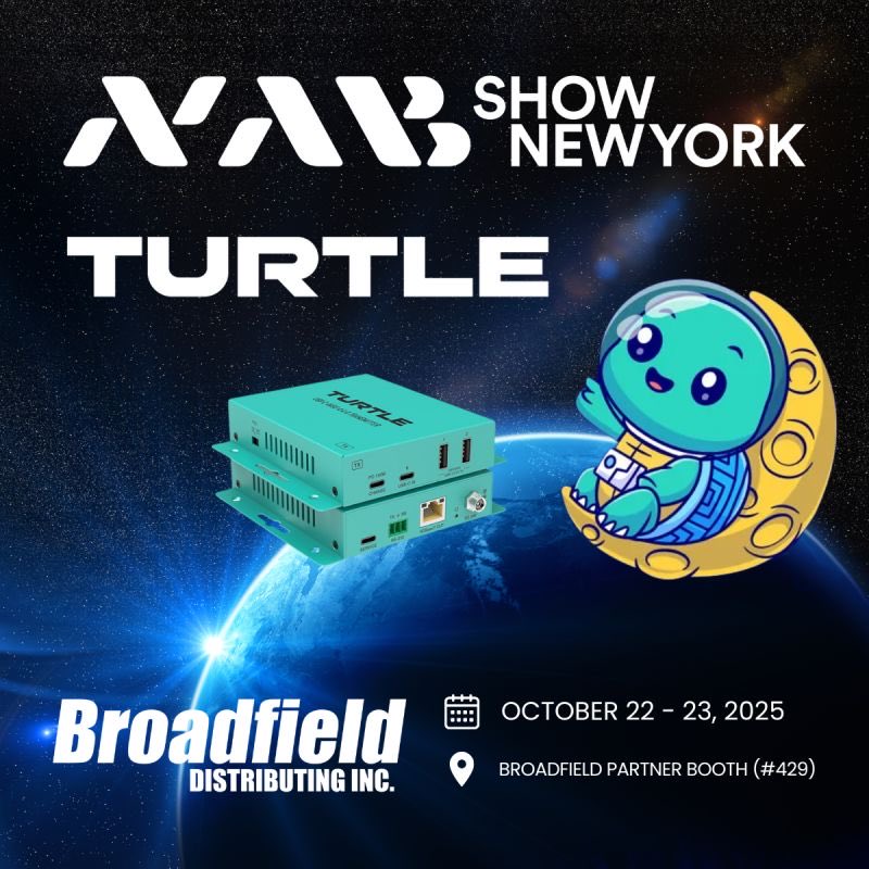 TurtleAV's tweet image. Come see Turtle AV  at NAB Show New York!

We are on our awesome distributor Broadfield Distributing booth 429 and have the highly anticipated Mineola on display! 

#TurtleAV #Broadfield #Dante #GetDante #AVoverIP #NAB #NABShow #NABNY