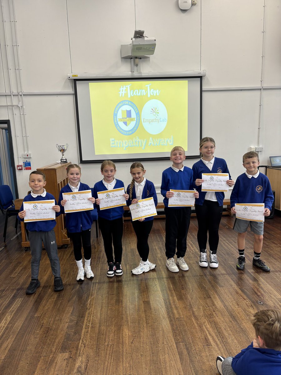 💛💛💛💛💛💛

Llongyfarchiadau to our Empathy award winners this week 🏅🏅🏅🏅

Empathy for a better world ✨🌎✨🌎💫

💛💛💛💛💛💛