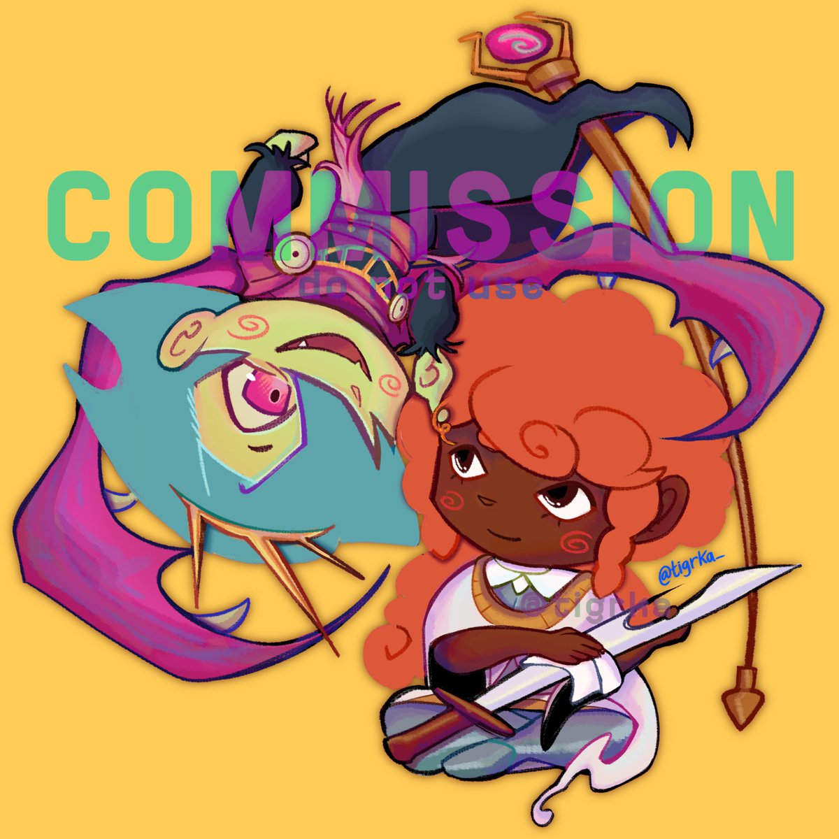 tigrka_'s tweet image. commissions I&apos;ve done!