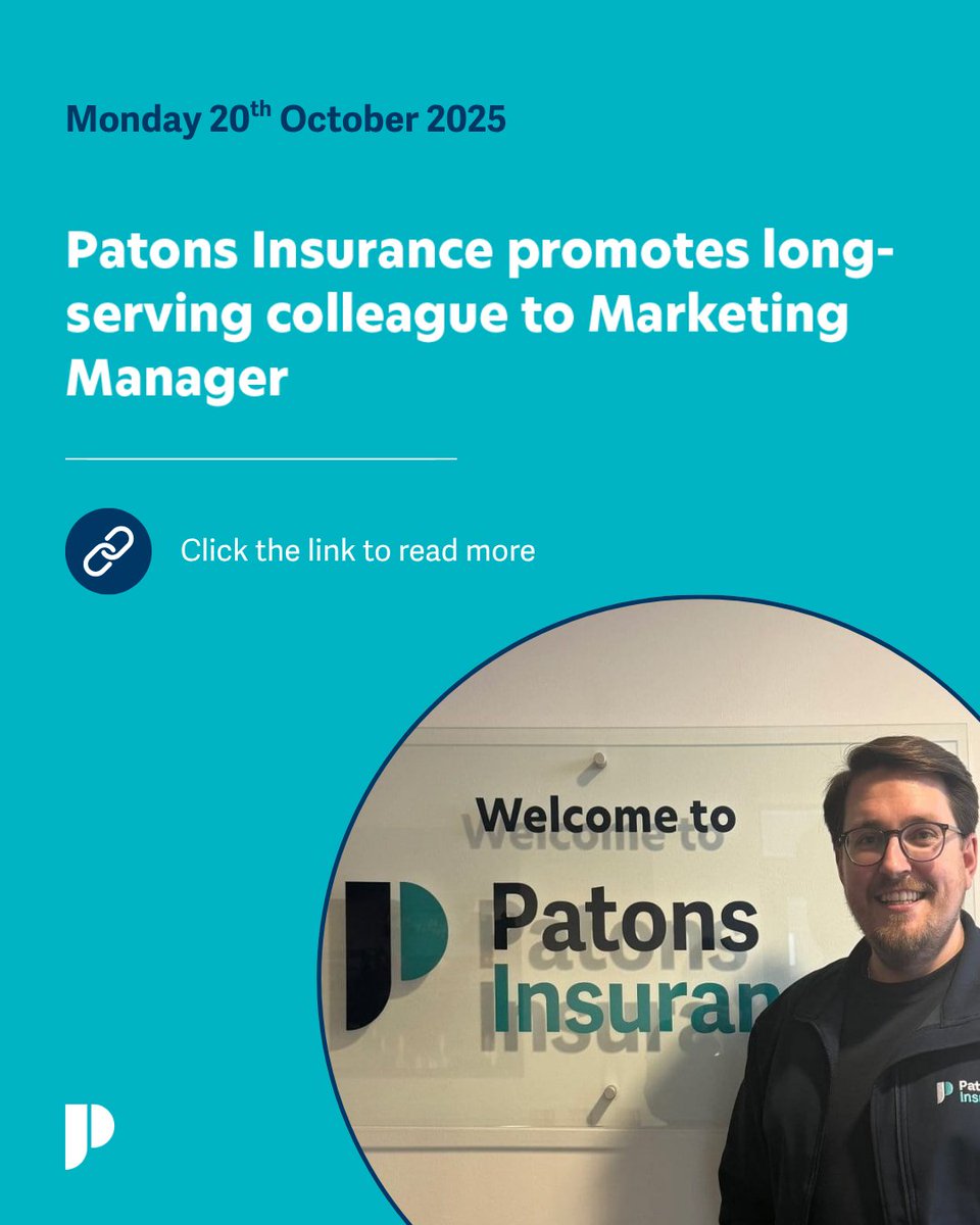 We're happy to announce that our Marketing Team Leader, Ben Smith, has been promoted to Marketing Manager! After 10 years of dedicated service to the company, Ben is a valued member of the Patons family.

🔗 Read more here! → loom.ly/5Dj6FUc