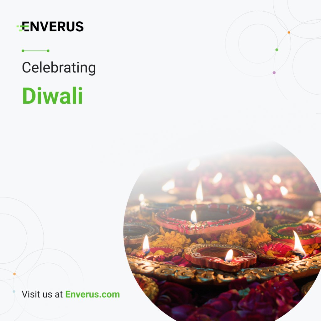 To all our teammates, friends and families, Happy Diwali, from Enverus!