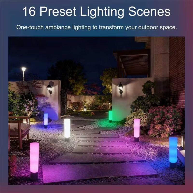Zi08180818's tweet image. No more boring paths—light up life’s moments with vibrant, customizable vibes. #B0FF9HKRWH# VTimes #VTimessmart #Pathwaylights #outdoorlights #gardenlights #yardlights #smartlights