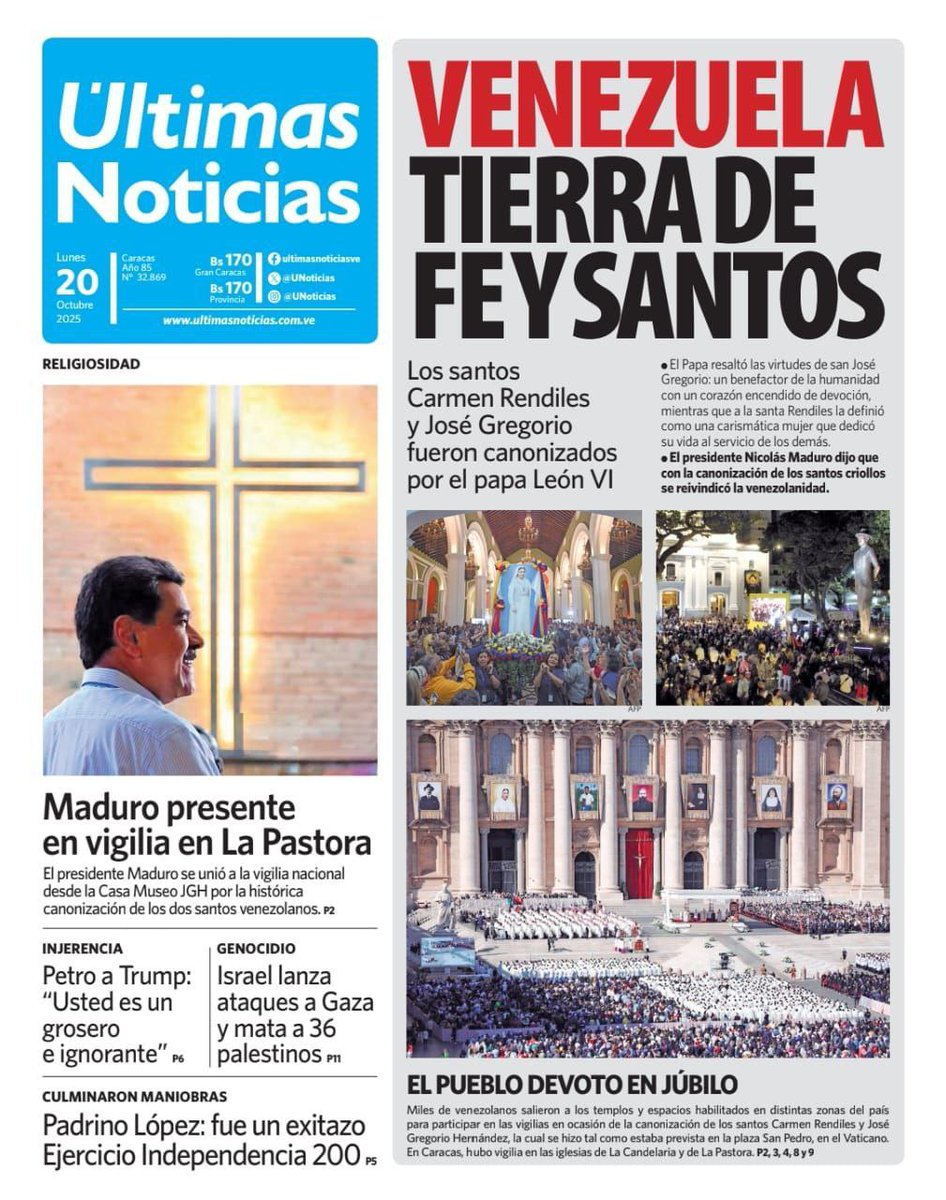 Feliz inicio de semana! Aquí las noticias importantes: