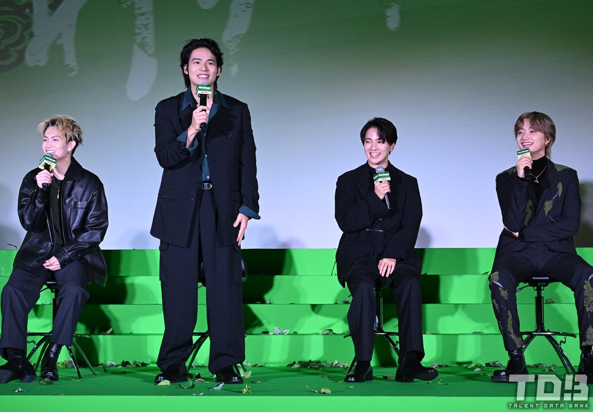 talent_databank's tweet image. 『WIND BREAKER/ウィンドブレイカー』
キックオフイベント
水上恒司、木戸大聖、綱啓永、JUNON(BE:FIRST)ら“チーム・防風鈴”が瞬間最大風速25m/sの爆風で登場!
観客の爆風体験に水上「やめてあげてください!かわいそう!」
talent-databank.co.jp/special/topics…
#映画ウィンブレ
@winbre_movie