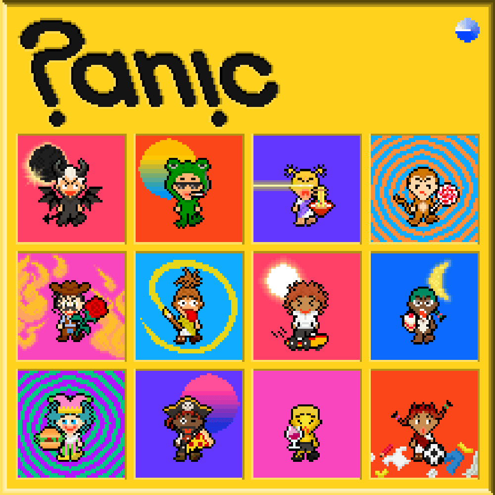 babulenok54's tweet photo. 🙀3 GTD WL GIVEAWAY in @PanicNFTs 🙀

Graphics are a cast of metaphorical characters based on stories and inspired by pixelated 80–90's retro game style of pixel art. Created by @Hitchist

1. Follow @babulenok54 & @PanicNFTs 
2. Like and comment this post

Good luck🍀

24 hours⏲️