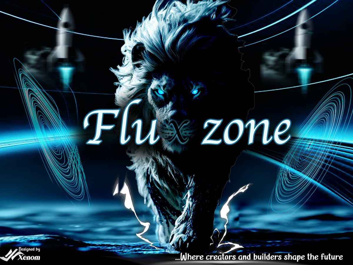 Xenom007's tweet photo. Gm! a lovely morning to you, while scrolling through my timeline saw a community of creators and builders in the web3 ecosystem, decided to design a concept on it. A theme design poster for @fluxzone001
Ps. All edit on design software.
#breathtakingdesign
#designs
#web3designs https://t.co/HmEgUUcMc8