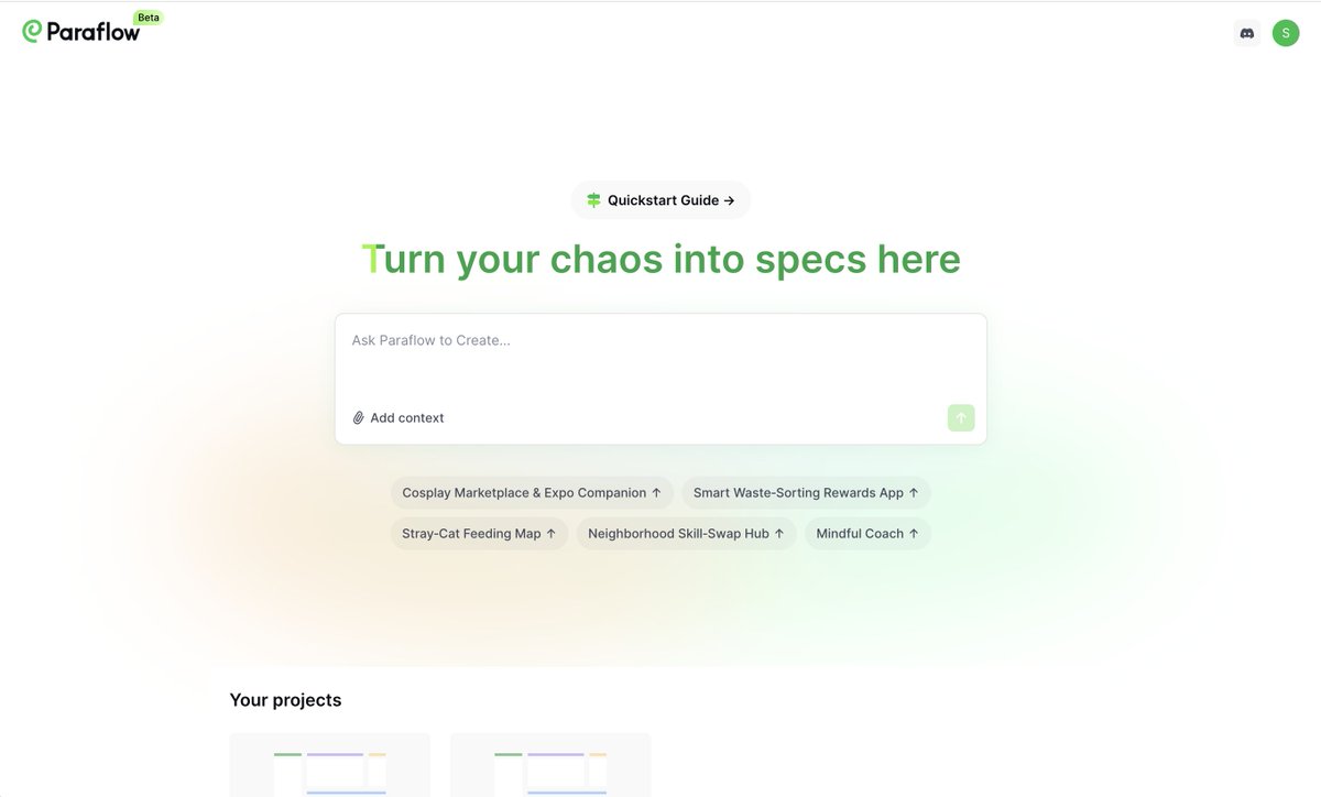 socialwithaayan's tweet image. 🚨BREAKING: AI just killed the old way of product building
Paraflow gives you:
✅ Idea to app in minutes
✅ prototype ready to test
✅ flows editable with ai
✅ Ready-to-use code
Here’s why it changes everything👇