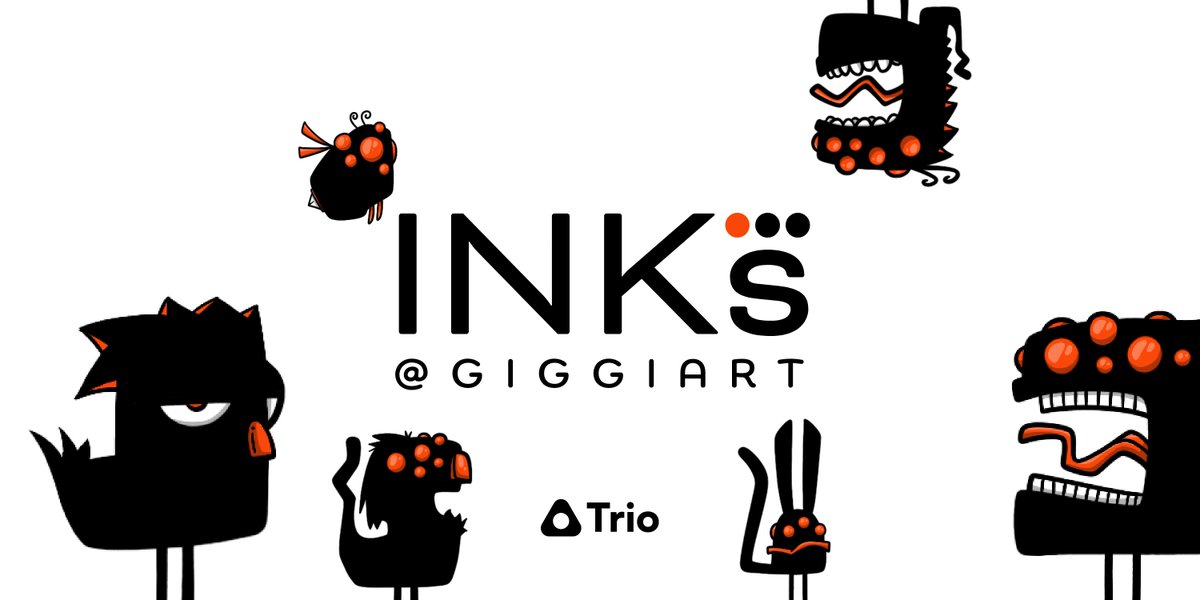 ⚡️Breaking: We just finished inscribing 333 creatures onto the Bitcoin blockchain. 

Each <a href="/inksonchain/">INKs</a> creation by <a href="/giggiart/">giggiart</a> is rare, unique, and beautifully strange!

Launching 🔜 on Trio

Check them out