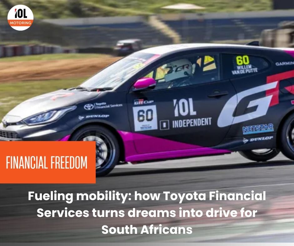 IOLmotoring's tweet image. Fueling mobility: how Toyota Financial Services turns dreams into drive for South Africans
#TFSA #MobilitySolutions #DriveYourDream
tinyurl.com/2s3jd78t