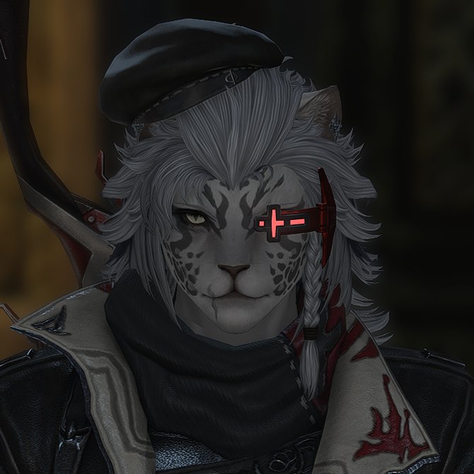 fefnerd's tweet image. Messing around with new makeup markings, this is how it looks on Face 2 which I traditionally have used however, it looks really nice on face 4 so I am contemplating it as well.