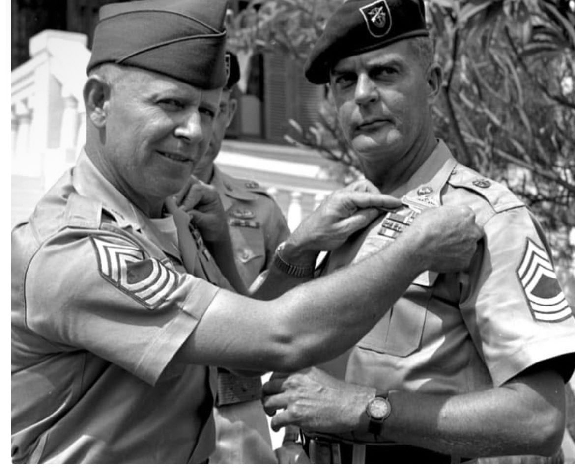 Bud Gibson (@thereconcast) on Twitter photo Master Sergeant Hugh Talley was one of the first recipients of the third award of the coveted Combat Infantryman's Badge (CIB). An experienced Soldier, Talley had earned the award twice - for World War II and Korea front line service. This makeshift medal was created in the field Master Sergeant Hugh Talley was one of the first recipients of the third award of the coveted Combat Infantryman's Badge (CIB). An experienced Soldier, Talley had earned the award twice - for World War II and Korea front line service. This makeshift medal was created in the field