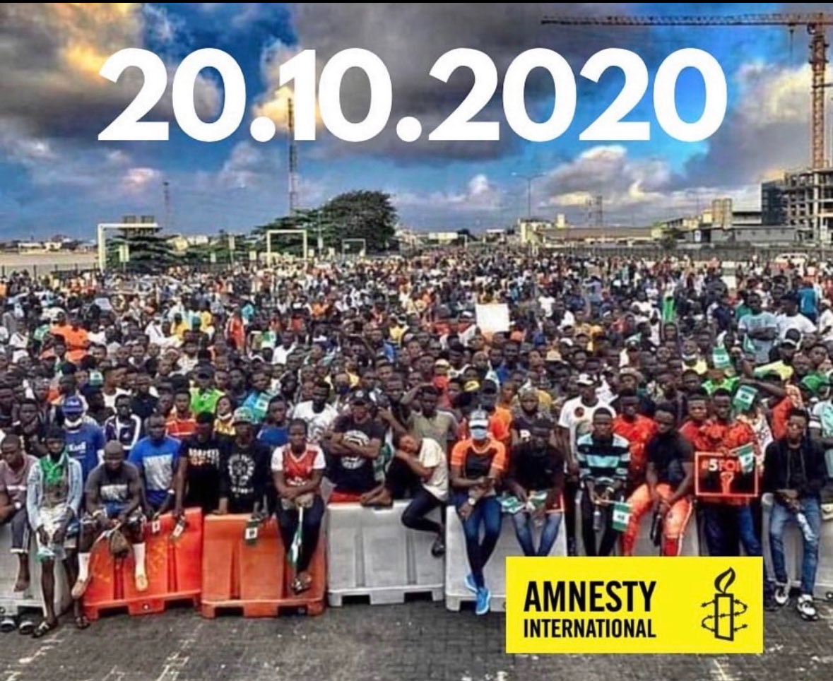 adeoyeomoba13's tweet image. Under the watch of Late Buhari, innocent lives were murdered in cold blood 🩸 and Nigeria 🇳🇬 government looked away, refused to let those who d!ed get justice. We will never forget 20-10-20

#EndSARSprotest