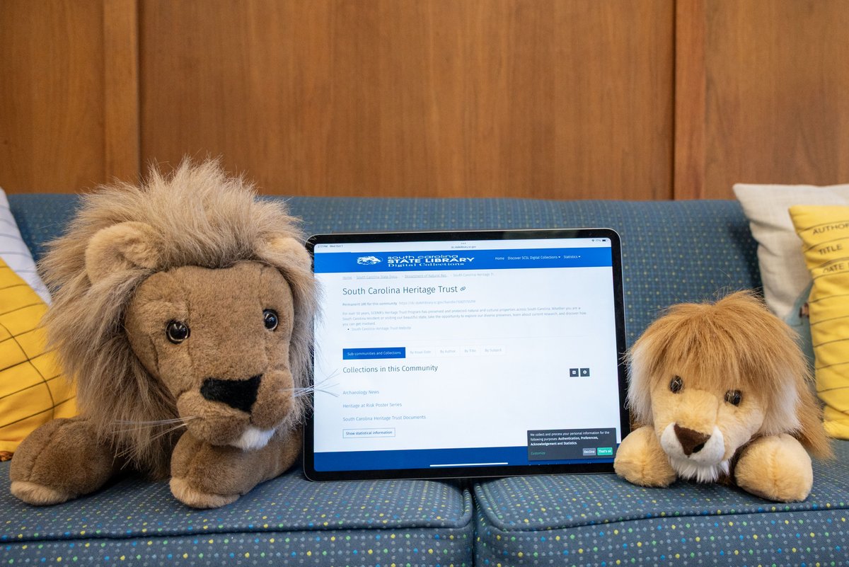 scstatelibrary's tweet image. This week’s #SCDocsRock highlights the South Carolina Department of Natural Resources Heritage Trust Program, which has preserved and protected natural and cultural properties across South Carolina. To view their digital collection visit tinyurl.com/mrxnuarp