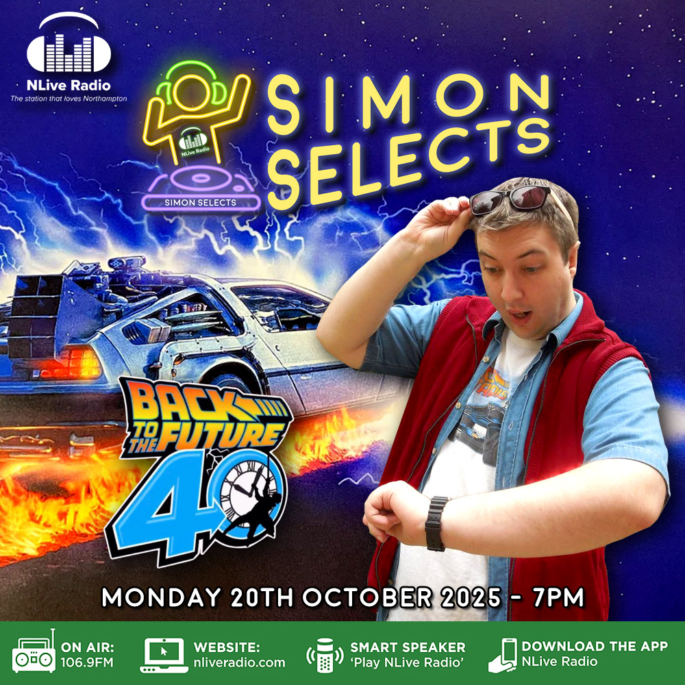 simonselects's tweet image. On tonight's show, we're celebrating 40 years of the greatest movie trilogy every made - #BackToTheFuture with songs from the films, the musical and references in other songs too.

Listen from 7pm (UK time) on 106.9FM, online at nliveradio.com, via smart speaker or app!