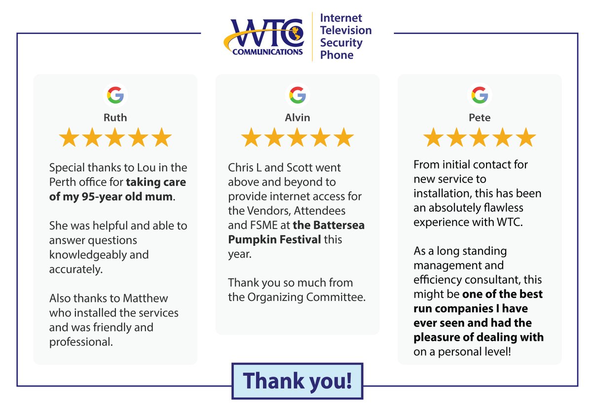 WTC Communications tweet media