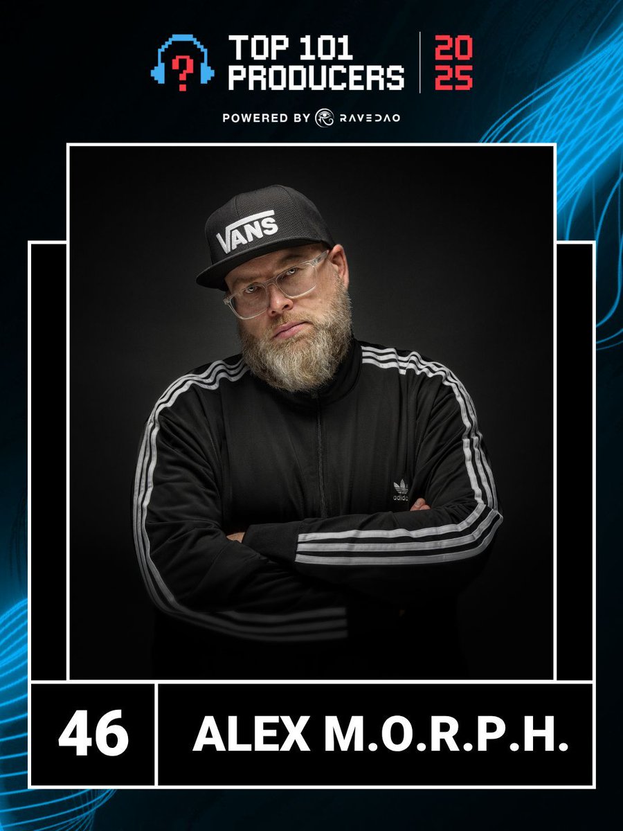 German trance artist <a href="/alexmorph/">Alex M.O.R.P.H.</a> is in the Top 101 Producers for the third year in a row thanks to hugely successful releases on ASOT, Suanda, FSOE, and Armada Captivating.